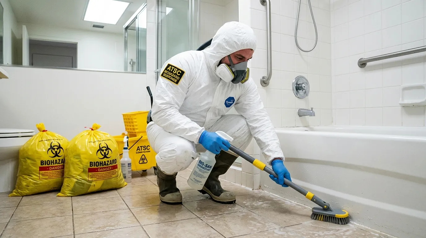 Decontamination equipment deployed for Blood Cleanup in Prescott